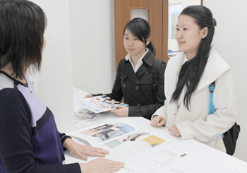 進学指導の様子