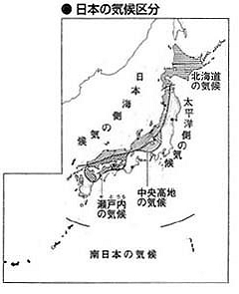 日本の気候区分